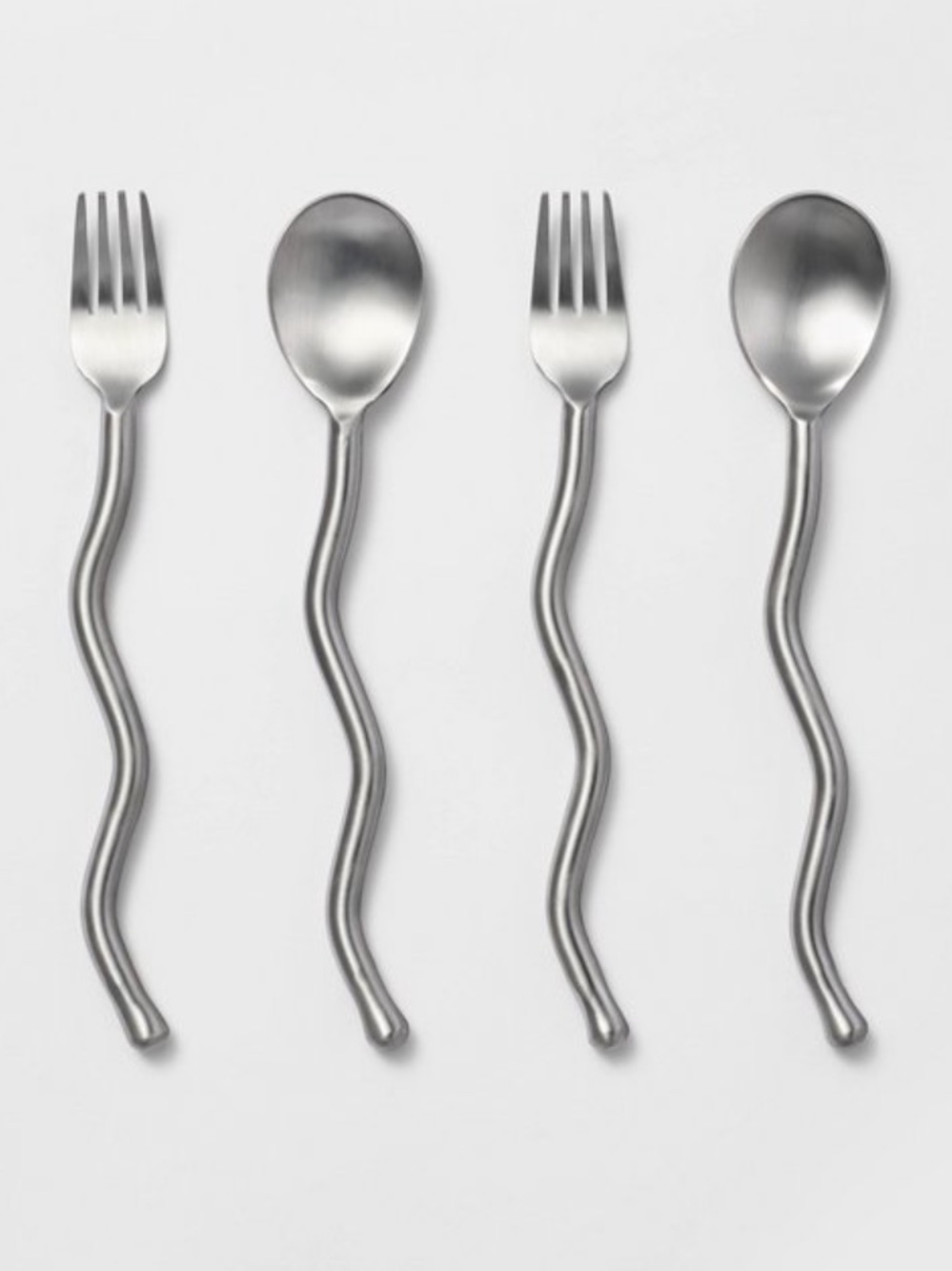 STUDIO MCGEE NWT 4pc Metal Appetizer Utensils Set